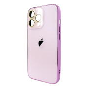 Чохол для iPhone 14 Pro Max : AG-PC Glass – Pink