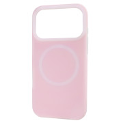 Neon Silicone Case MagSafe (iPhone 17 Pro Max – Light Pink)