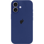 Чохол для iPhone 16 : Silicone Case Full Camera - №69 Deep navy
