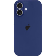 Чохол для iPhone 16 : Silicone Case Full Camera - №69 Deep navy