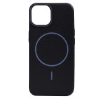Grain Silicone MagSafe Case (iPhone 12/12 Pro, Black)