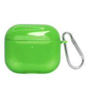 Чохол для AirPods PRO напівпрозорий Neon Case Lime Green