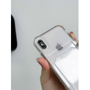 Чохол прозорий Card Holder для iPhone XS MAX з карманом для карти