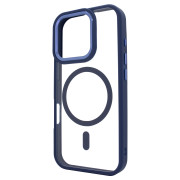 Чехол Crystal Guard with MagSafe (iPhone 16 Pro Max, Dark Blue)