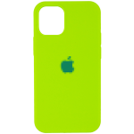 Чохол Silicone Case на iPhone 14 Pro Full (№40 Neon Green)