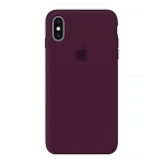 Чохол Silicone Case на iPhone X/Xs FULL (№52 Marsala)