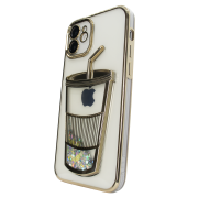 Чохол для iPhone 12 Shining Fruit Cocktail case Gold