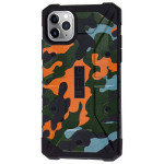 Тактичний протиударний чохол UAG Pathfinder камуфляжний на iPhone 11 Pro (5.8") (Orange-Green)