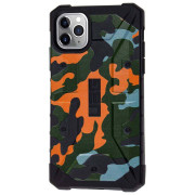 Тактичний протиударний чохол UAG Pathfinder камуфляжний на iPhone 11 Pro (5.8") (Orange-Green)