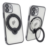 Чохол для iPhone 11 Clear Shining Holder with MagSafe Black