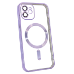 Чохол Shining with MagSafe на iPhone 11 із захисними лінзами на камеру Purple Чохол Shining with MagSafe на iPhone 11 із захисними лінзами на камеру Purple