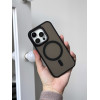 Чохол для iPhone 11 Pro Max Nofelet MATT Case with MagSafe - Black