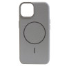 Grain Silicone MagSafe Case (iPhone 12/12 Pro, Gray)
