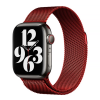 Металічний ремінець Milanese Loop на Apple Watch (42mm, 44mm, 45mm, 46mm, 49mm Red)