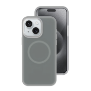 Neon Silicone Case MagSafe (iPhone 14/13 – Gray)