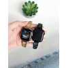 Ремінець для Apple Watch 42mm | 44mm | 45mm | 46mm | 49mm металевий Fashion Lady Band Black-Green
