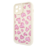 Чохол для iPhone 11 – Pretty Things "Pink Hearts – White"