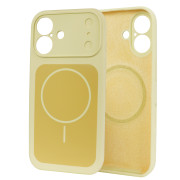 Чохол Dual Tone Silicone MagSafe Case (iPhone 17 – Mellow Yellow)