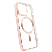 Чохол OPEN Shining with MagSafe (iPhone 14 Pro Max, Rose Gold)