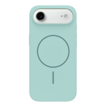 Чохол для iPhone 17 Air : Silicone Slim MagSafe – Cyan Green