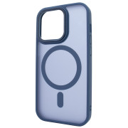 Чохол Nofelet MATT Case with MagSafe (iPhone 16 Pro, Dark Blue)