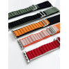 Ремінець Alpine Loop на Apple Watch 38mm, 40mm, 41mm, [42mm Series 10/11] - Orange-White