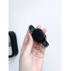 Ремінець для Apple Watch 42mm | 44mm | 45mm | 46mm | 49mm металевий Fashion Lady Band Black-Green