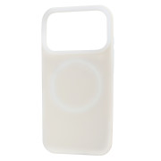 Neon Silicone Case MagSafe (iPhone 17 Pro – Antique White)