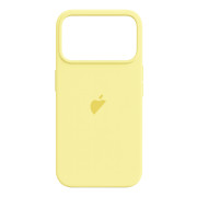 Чохол для iPhone 17 Pro Max – Silicone Case Full (№51 Mellow Yellow)