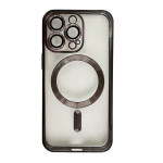 Чохол Shining with MagSafe на iPhone 11 Pro із захисними лінзами на камеру Black Чохол Shining with MagSafe на iPhone 11 Pro із захисними лінзами на камеру Black