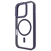 Чехол Crystal Guard with MagSafe (iPhone 16 Pro Max, Deep Purple)