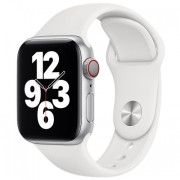 Силіконовий ремінець Silicone Sport Band (42mm, 44mm, 45mm, 46mm, 49mm №9 White, S)