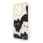 Чохол для iPhone 14 Pro Max – Pretty Things "Kitties – White"
