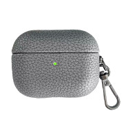 Чохол Grain Leather Case (AirPods PRO 2 – Gray)