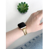 Ремінець для Apple Watch 42mm | 44mm | 45mm | 46mm | 49mm металевий Fashion Lady Band Gold