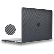 Чохол-накладка для MacBook Pro 14.2" CARBON Case (2021-2026) – M1 (A2442), M2 (A2779), M3 (A2918/A2992), M4 (A3112/A3185/A3401), M5 (A3434, A3426, A3427) – Black
