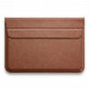 Чохол-папка для MacBook (13.3"–14.2") Leather PU – Brown