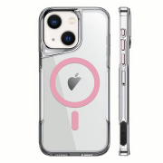 Чохол для iPhone 14 NewZone Сlear Case with MagSafe - Pink