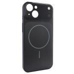 Чохол Nofelet AG Glass Case with MagSafe (iPhone 13, Black)