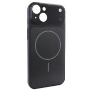 Чохол Nofelet AG Glass Case with MagSafe (iPhone 13, Black)