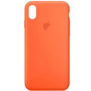 Чохол Silicone Case iPhone X/Xs FULL (№13 Orange)