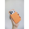 Neon Silicone Case MagSafe (iPhone 13 Pro Max / 12 Pro Max – Orange)