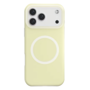 Neon Silicone Case MagSafe (iPhone 17 Pro – Mellow Yellow)