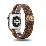 Металічний ремінець Milanese Loop Apple Watch (38/40/41mm + [42mm Series 10/11], Leopard Bronze)