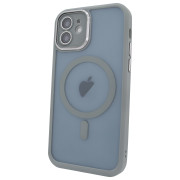 Чохол Nofelet Chrome Camera Case with MagSafe (iPhone 12, Gray)