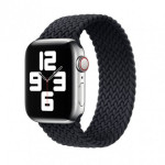 Монобраслет на Apple Watch Braided Solo Loop (Black, 42mm, 44mm, 45mm, 46mm, 49mm M) Монобраслет на Apple Watch Braided Solo Loop (Black, 42mm, 44mm, 45mm, 46mm, 49mm M)