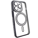 Чохол Diamond Shining Case with MagSafe (iPhone 14 Pro, Black)