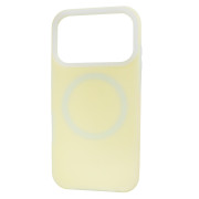 Neon Silicone Case MagSafe (iPhone 17 Pro – Mellow Yellow)