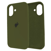 Чохол для iPhone 16 Plus Silicone Case FULL (№48 Virid)
