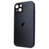 Чохол AG Glass With Magsafe (iPhone 15, Black)